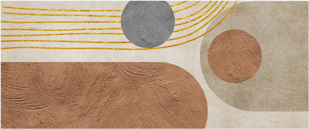 Obraz - Moderná koláž (120x50 cm)