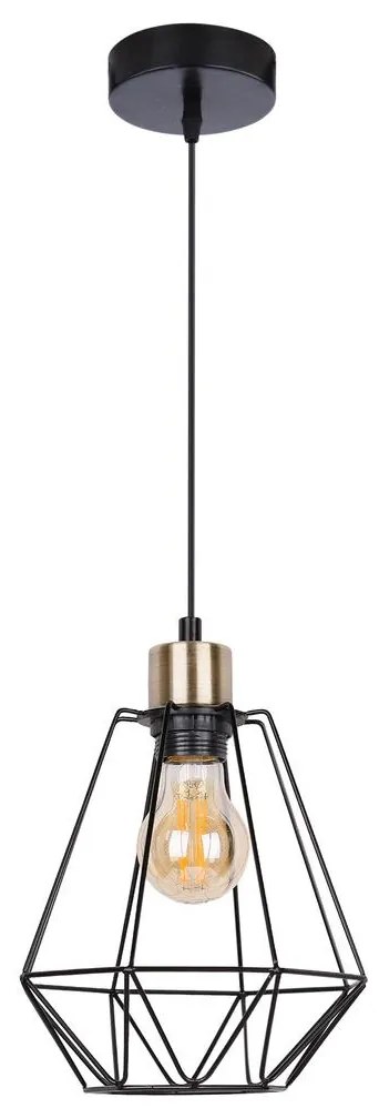 Luster na lanku PRIMO 1xE27/60W/230V