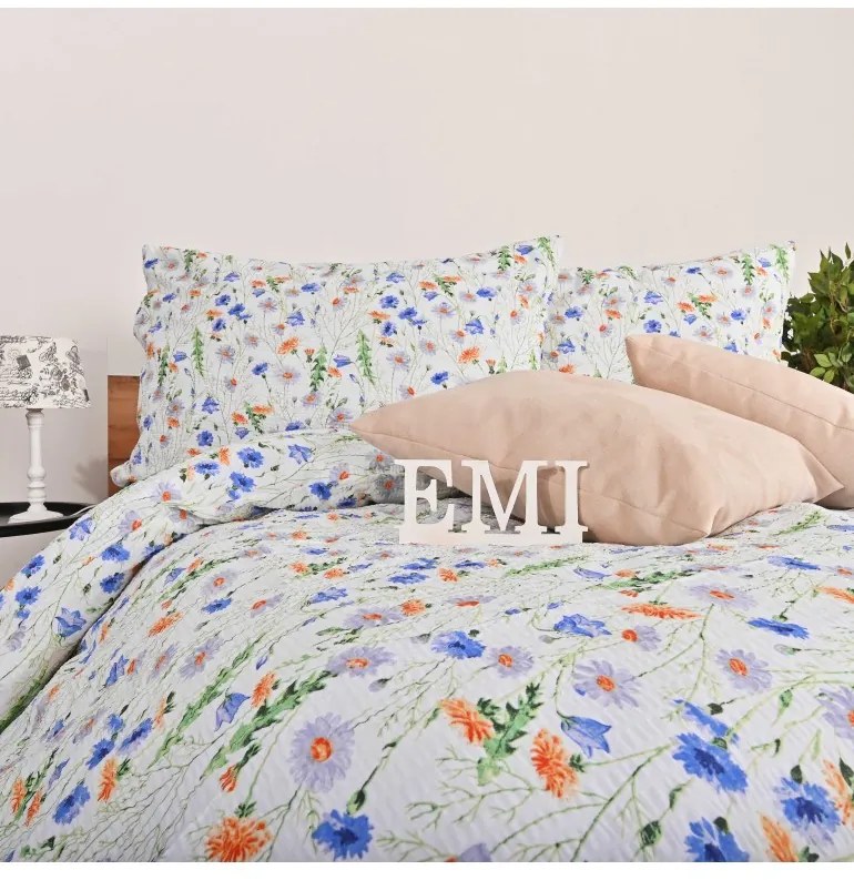 Obliečky krepové Leia EMI, Štandardný set jednolôžko obsahuje 1x 140x200 + 1x 70x90