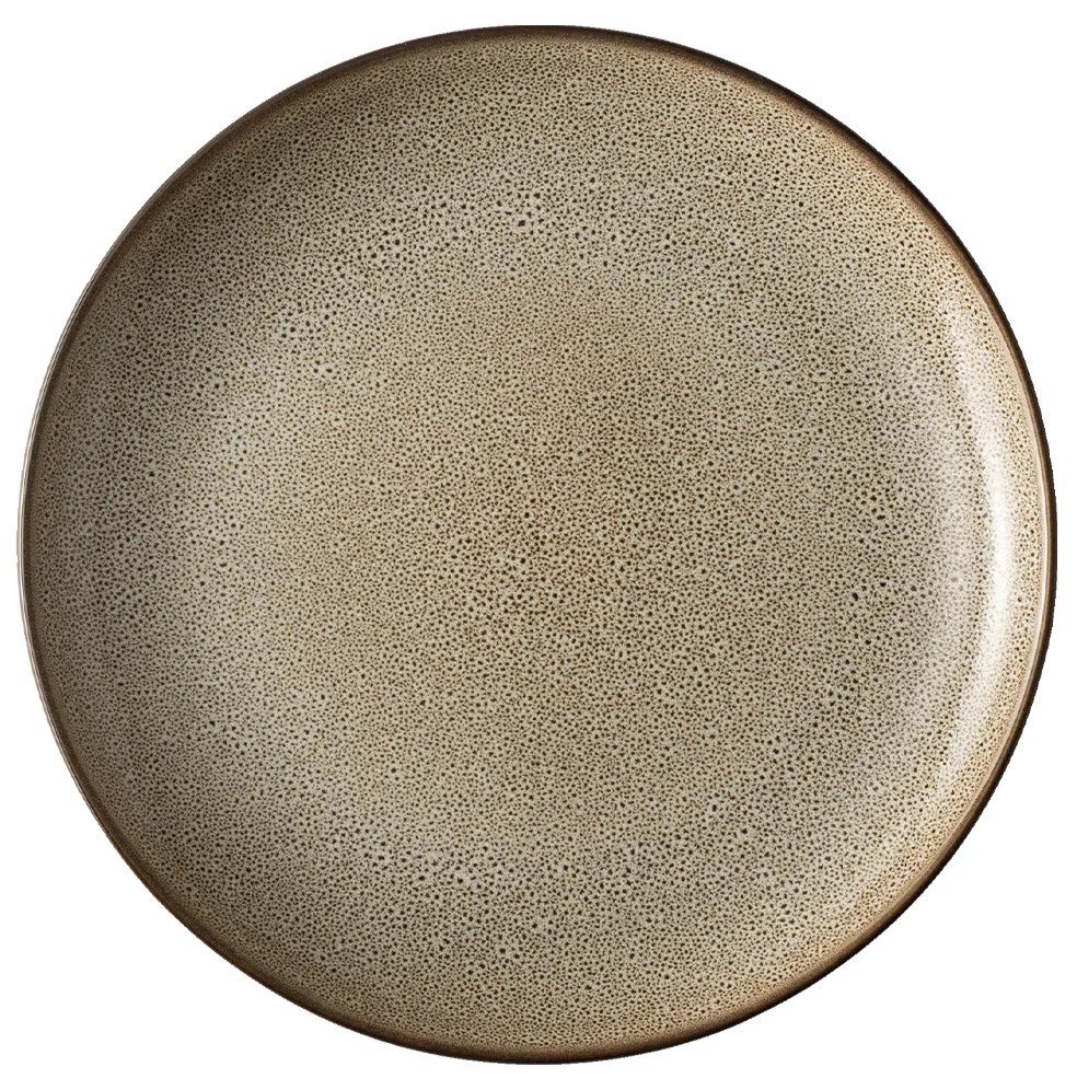 Tanier plytký Coupe 25 cm set 4 ks – Elements Stone - 492560