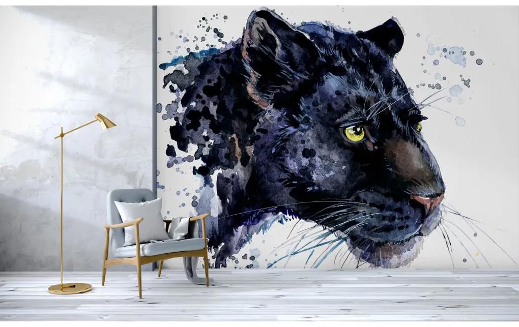 Fototapeta na stenu Black jaguar