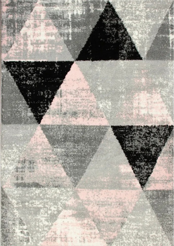 Kusový koberec Amos šedý, Velikosti 133x190cm