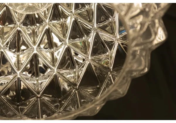 Klausen 111004 - Luster na lanku DIAMOND 1xE27/11W/230V zlatá