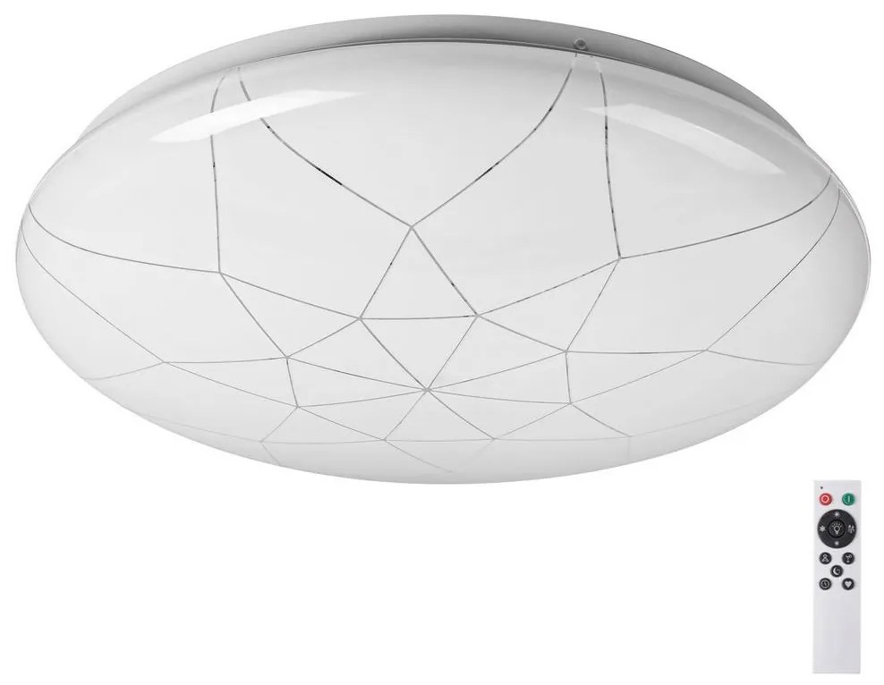 Rabalux Rabalux 5540-LED Stmievateľné stropné svietidlo DAMIEN LED/24W/230V Wi-Fi +DO RL5540