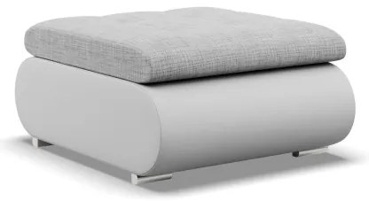 Taburetka FORESTA sivá / biela