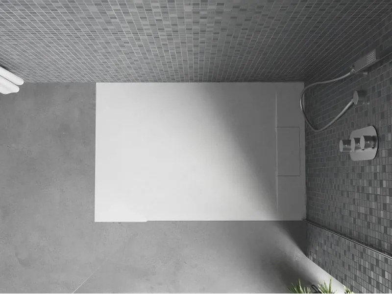 Mexen Otto obdĺžnikový sprchový kút SMC 100 x 90 cm, biely - 4N109010