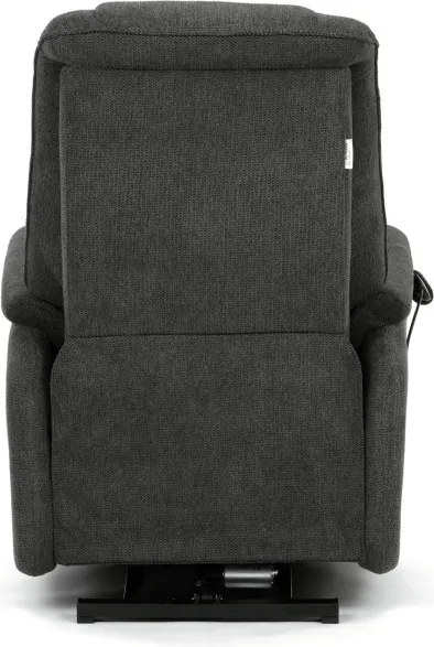Polohovacie kreslo sivé, elektrické TV-L8963 GREY2