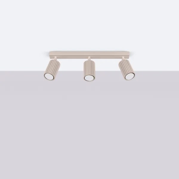 Brilagi - Bodové svietidlo CRESTO 3xGU10/10W/230V taupe