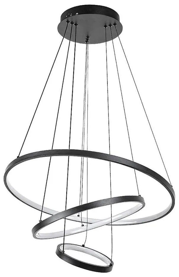 Rabalux 72346 - LED stmievateľný luster na lanku BELIZA LED/90W/230V 3000-6500K s diaľkovým ovládaním