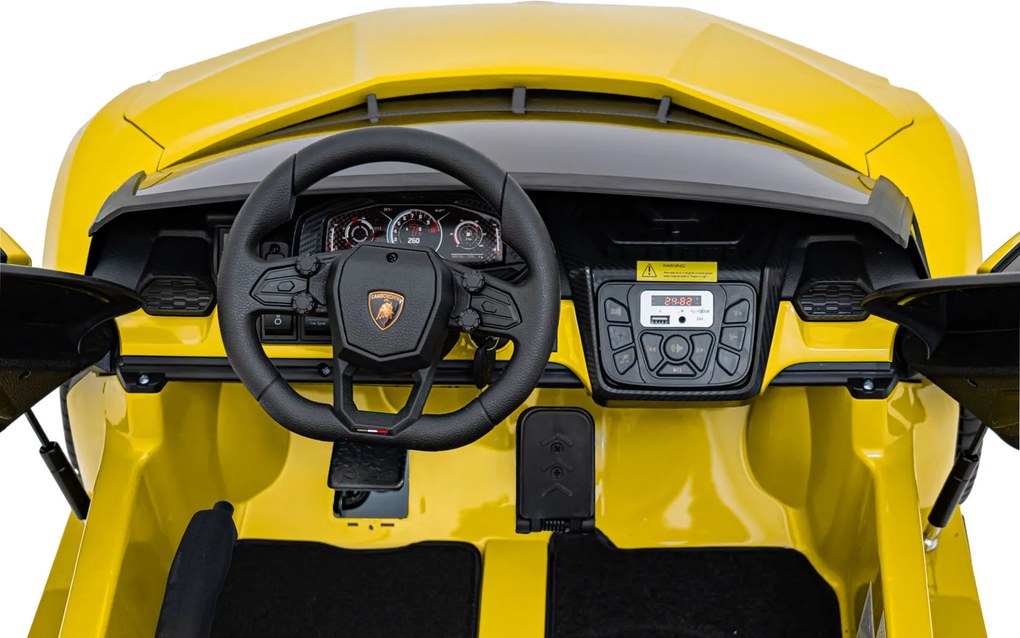 Ramiz Vozidlo Lamborghini Revuelto XL STRONG žlté