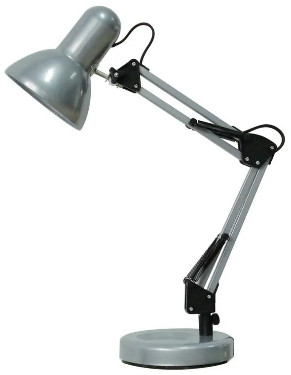 Rabalux SAMSON stolná lampa 60W | E27 | IP20 - strieborná