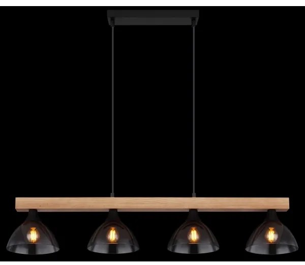 Globo 15544-4H - Luster na lanku LINDI 4xE14/15W/230V