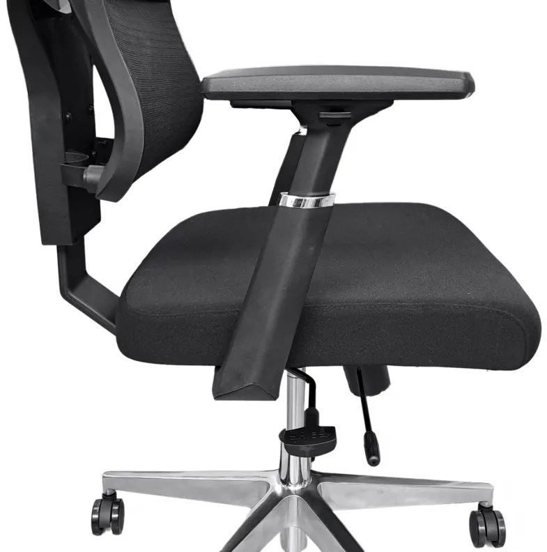 Kancelárska ergonomická stolička Neoseat BROOKE — čierna, nosnosť 150 kg