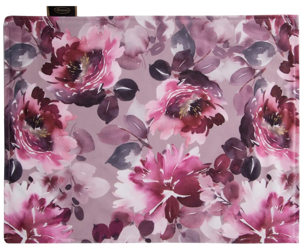 SADA 4 KS PRESTIERANIE NA STÔL VELVET 1 30X40 CM VZOROVANÁ