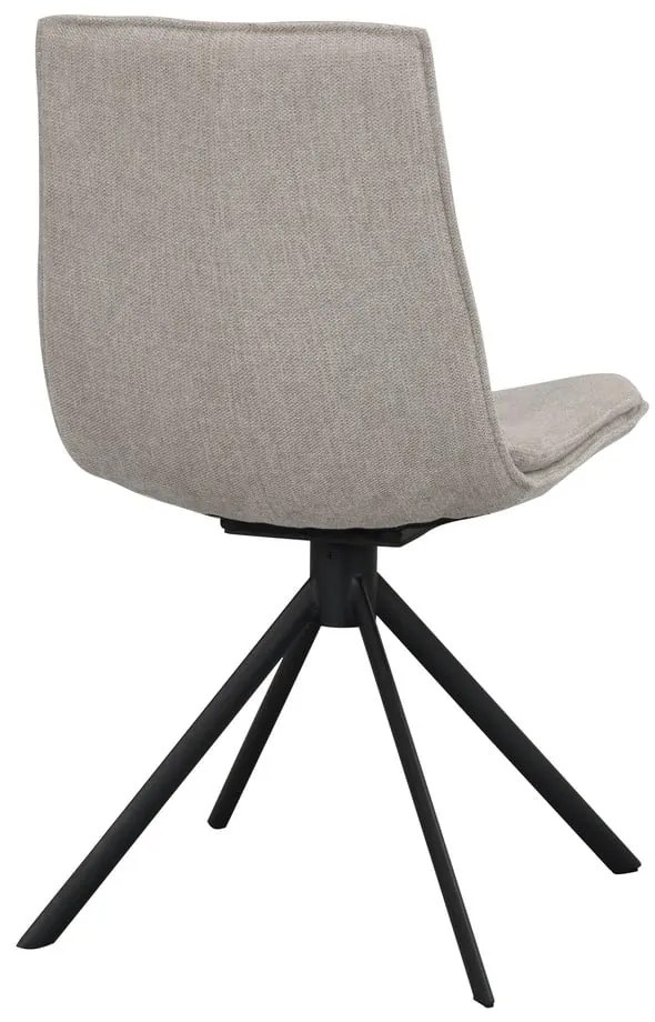 Béžové otočné jedálenské stoličky v súprave 2 ks Lowell - Rowico