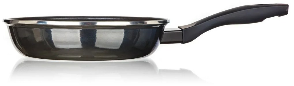 Banketová smaltovaná panvica METALLIC Black 24 cm,s nepriľnavým povrchom, 24 cm