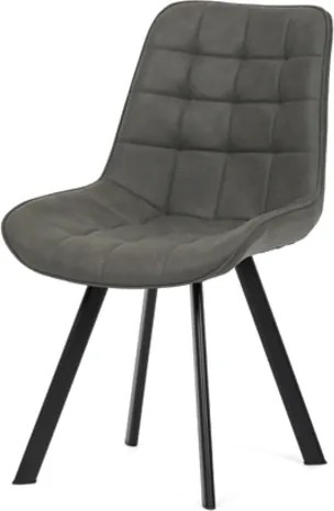 Jedálenská stolička Autronic 53x87 cm sivá látka HC-V3066 GREY3