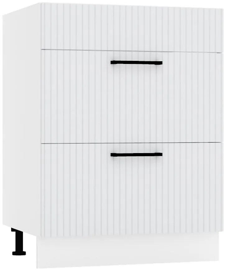 Skrinka do kuchyne  Kate d60pc s/2 zasl svetlo šedá mat