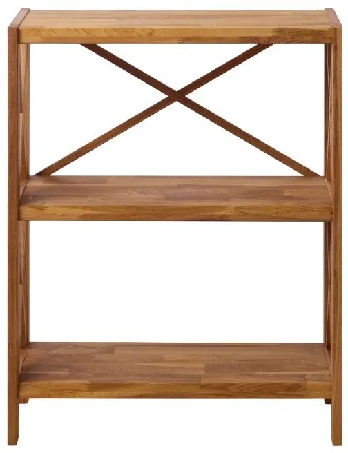 Dizajnový regál Walworth 87 cm prírodný dub