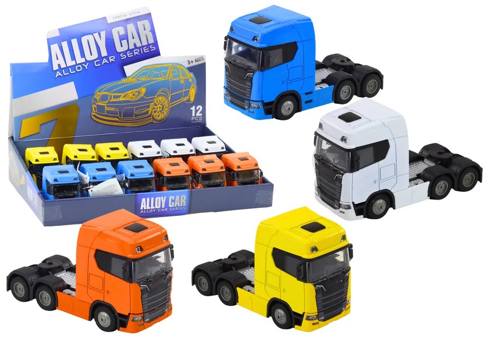 LEAN TOYS Nákladné auto bez prívesu 1:32 kovové, svetlá, zvuky