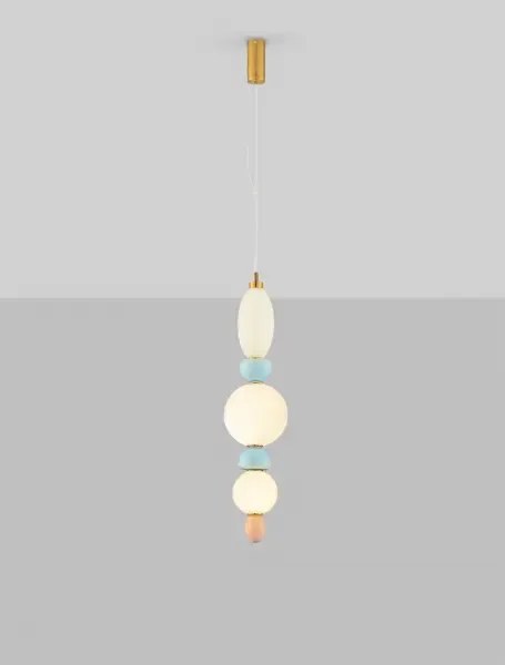 LED farebné moderné svietidlo Obrie 3