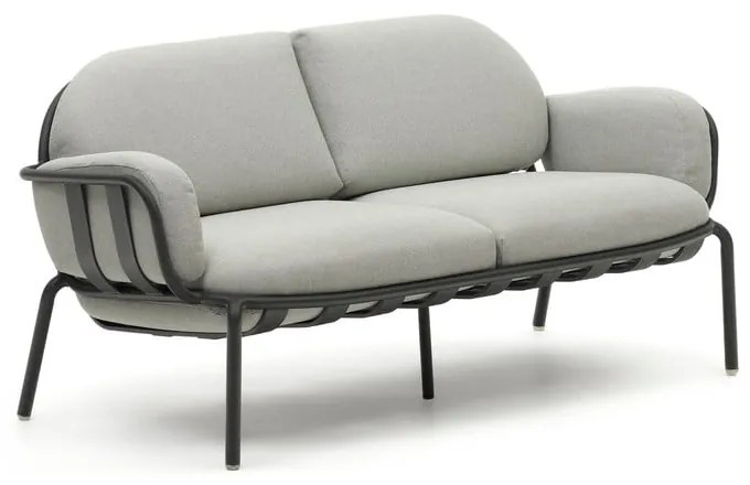 Svetlosivá záhradná pohovka Joncols - Kave Home