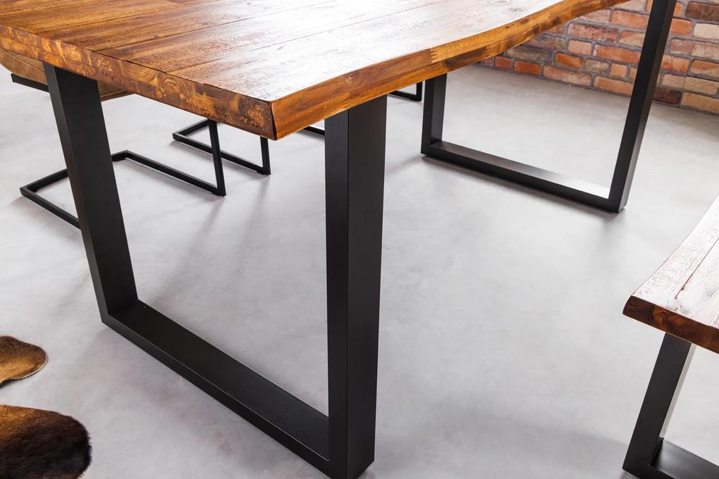 Jedálenský stôl 42050 160x90cm Masív drevo Acacia