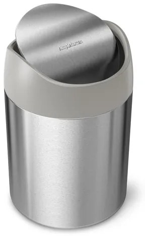 Simplehuman Mini bin odpadkový kôš voľne stojací 1,5 l kartáčovaná nerez oceľ mat SHCW2084