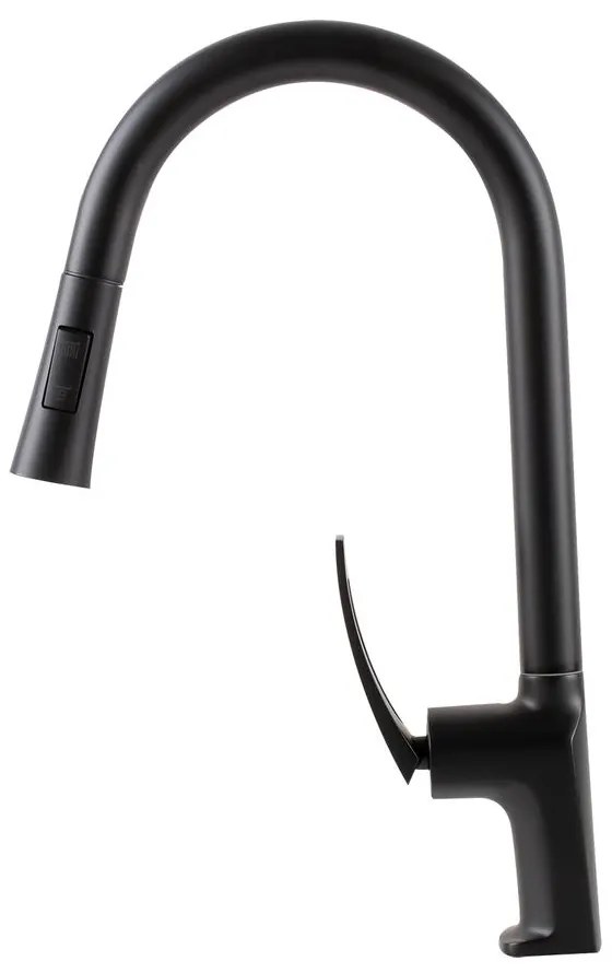 Cannes Black kuchynská batéria