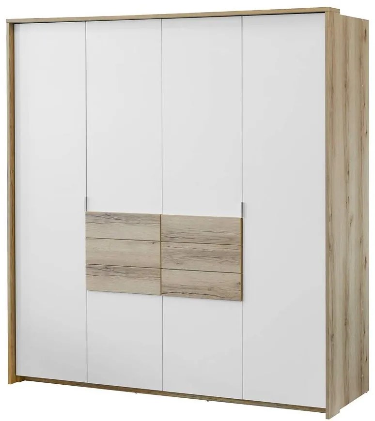 Skriňa Panama 205 dub grand/biely