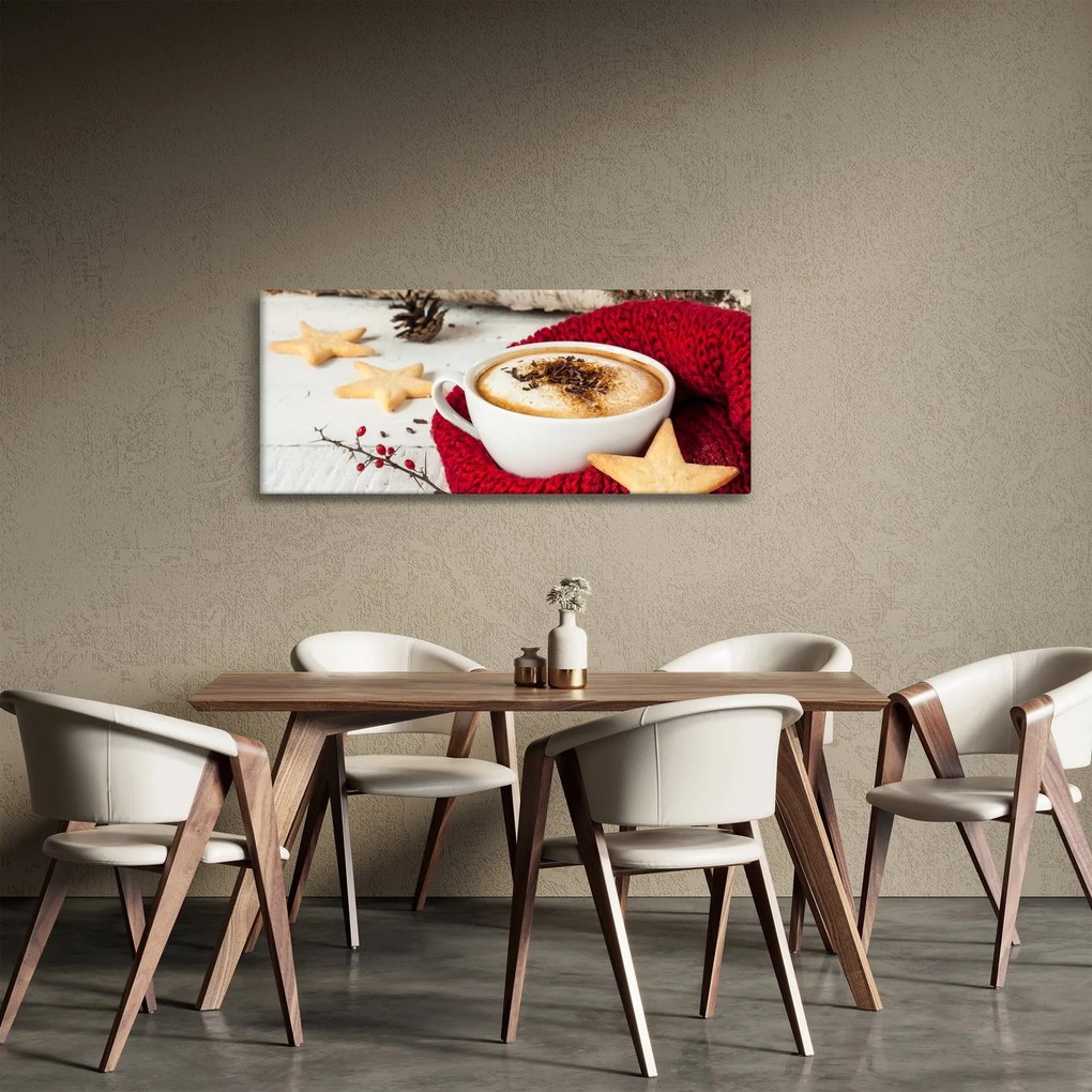 Obraz - Cappuccino (120x50 cm)