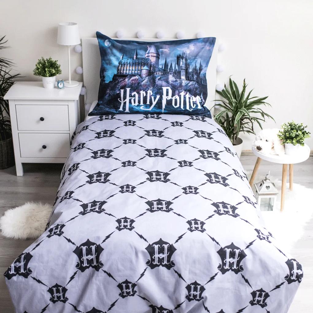 Jerry Fabrics Bavlnené obliečky so svietiacim efektom 140x200 + 70x90 cm - Harry Potter "HP054"