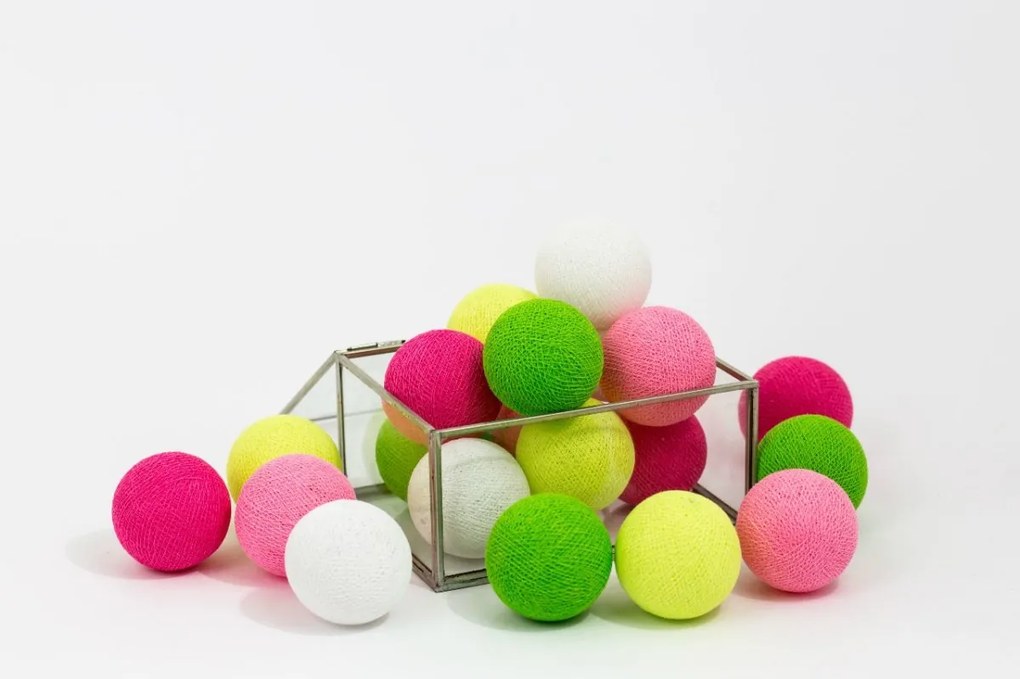 Bavlnené svietiace guličky Candy, Cottonlove