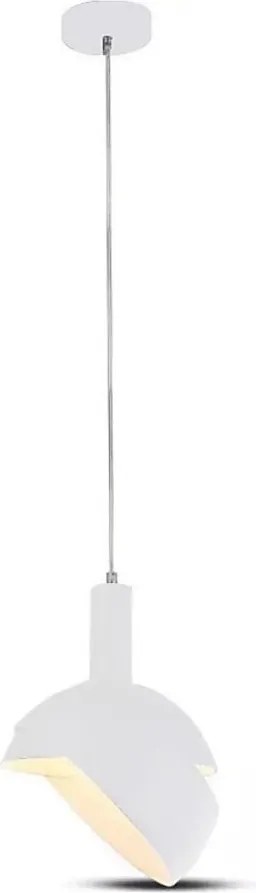 Luster na lanku 1xE14/60W/230V biela