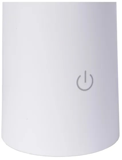 Lucide 02807/04/31 - LED Stmievateľná lampa JIVE LED/3W/3,7V 3000/6500K IP44 biela