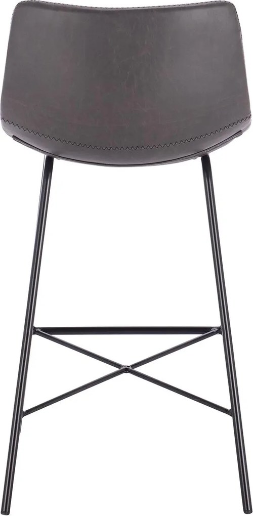 2x Barová stolička Hawaj CL-845-4 tmavo šedá