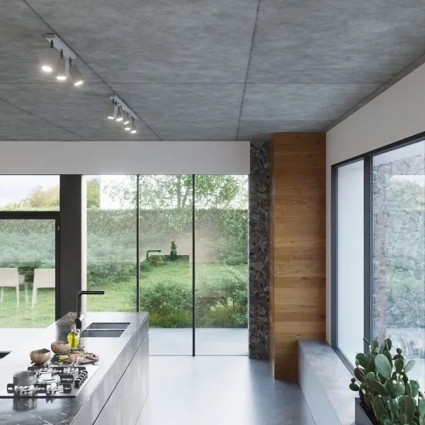 Sollux SL.0455 - Nástenné bodové svietidlo MERIDA 1xGU10/40W/230V šedá