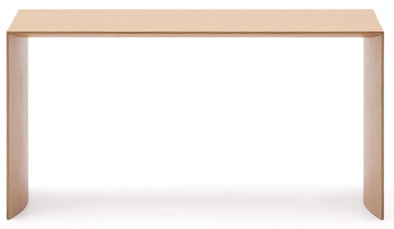 Konferenčný stolík vo svetloprírodnej farbe v dekore duba 45x90 cm Litto – Kave Home