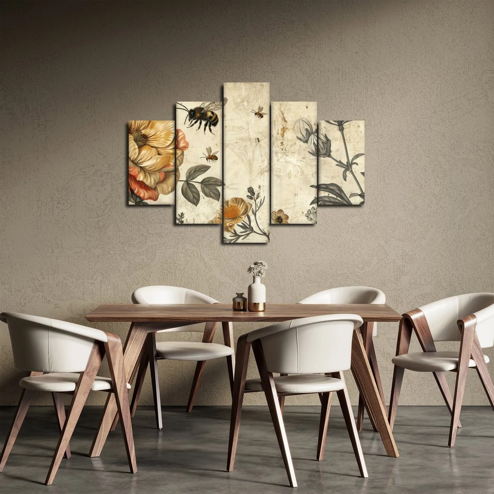 Obraz - Včelia lúka (150x105 cm)
