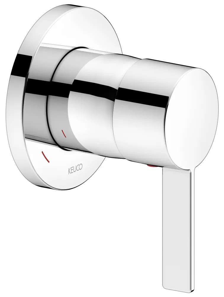 Keuco Ixmo - Páková batéria pod omietku s okrúhlou rozetou, chróm 59551019501