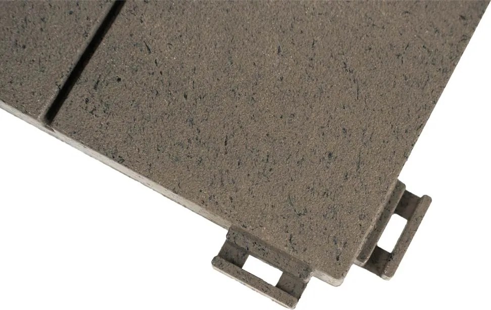 Multy Home Gumová dlaždica STONE MOSAIC 30 x 30 cm, hnedý dub