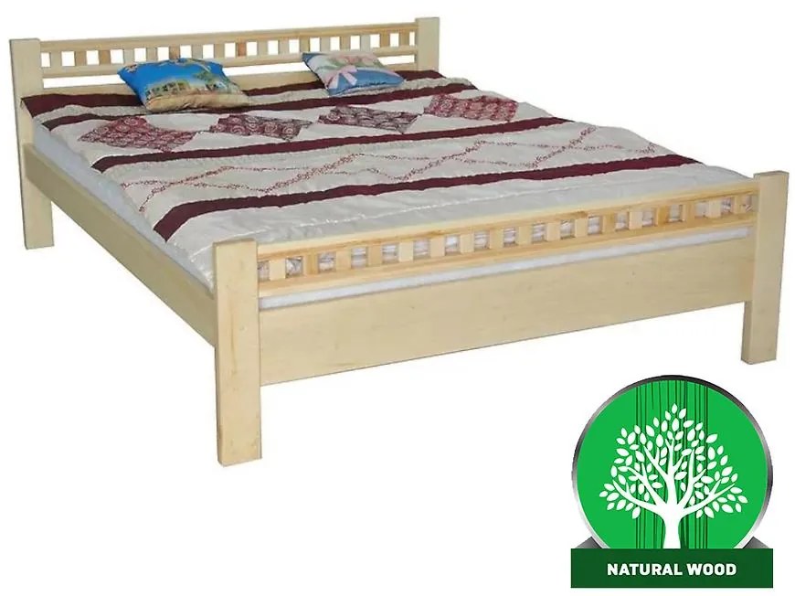 Posteľ Milena 160x200  jelša