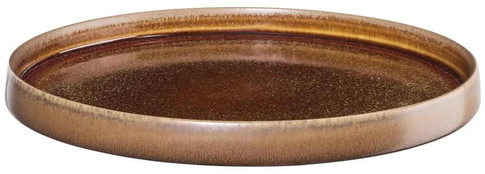 ASA Selection Plytký tanier FORM´ART 27 cm hnedý