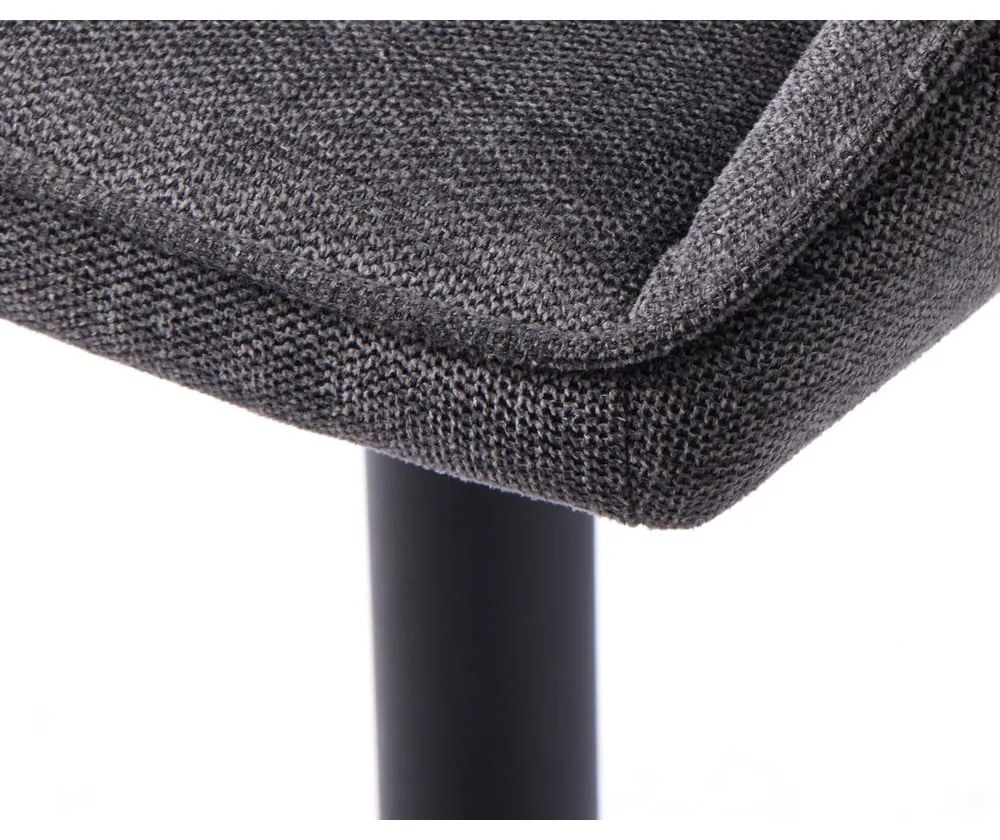 Tmavosivá jedálenská stolička Nolan – Unique Furniture