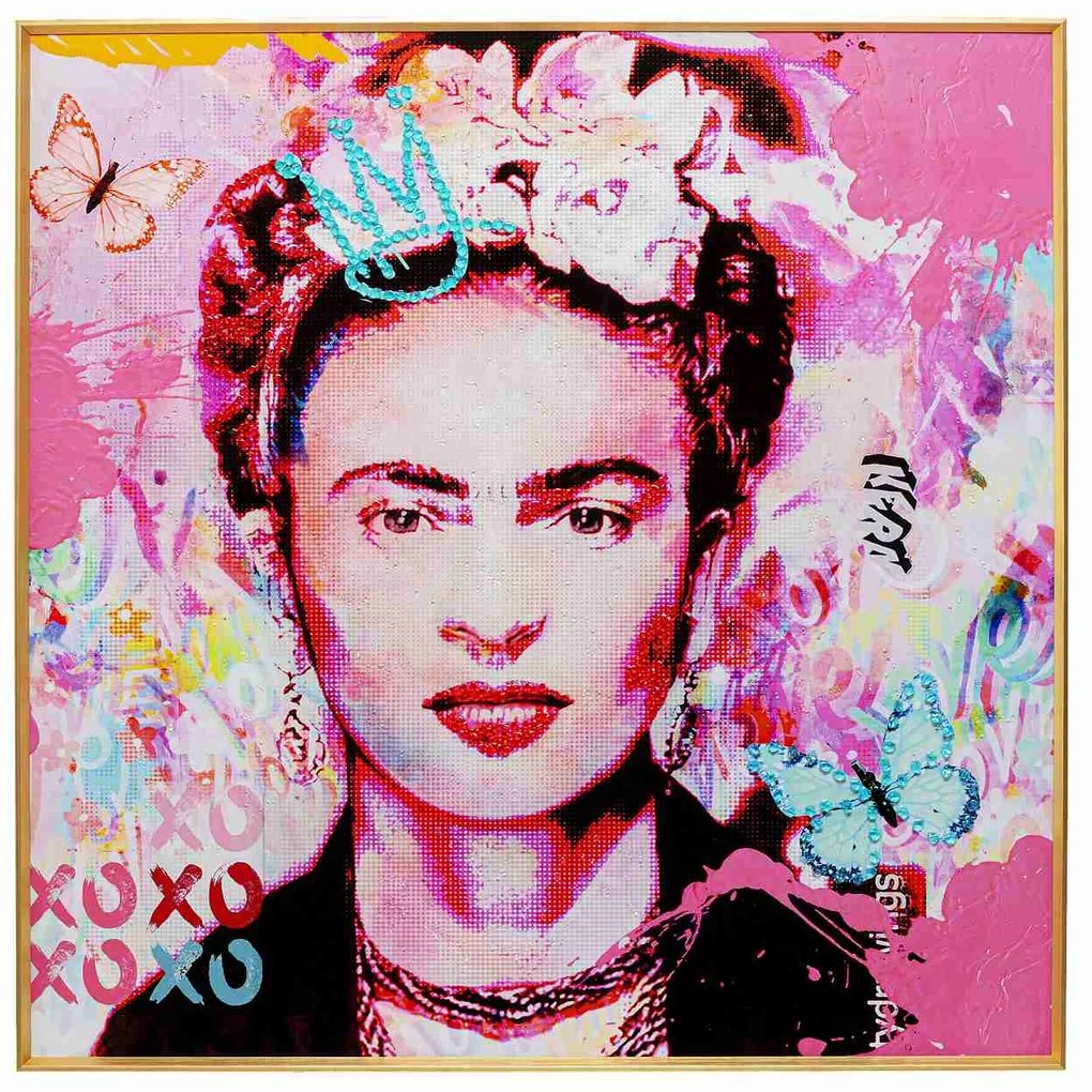 La Viva Mexico obraz viacfarebný 100x100 cm