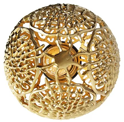 Stropné svietidlo v štýle Art Deco zlaté - Maro