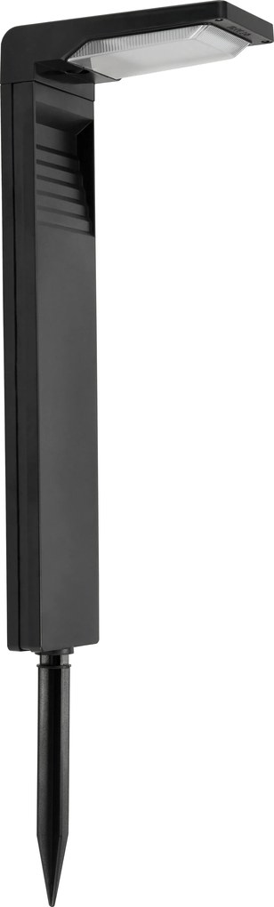 Solárna LED záhradná lampa na záhradný stĺpik so senzorom súmraku