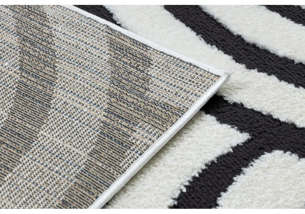 Kusový koberec Corylus krémovočierný 160x220cm
