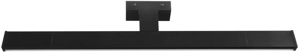 Sapho Sapho, CHICAGO XL LED svietidlo, 600x120x40 mm, 12W, 230 V, plast, čierna matná, AU470
