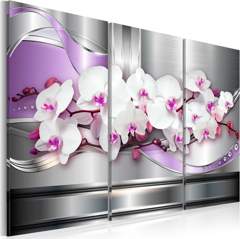 Obraz na plátne Bimago - Song of Orchid 60x40 cm